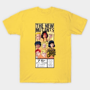 The New Mutants Comic Corner Box T-Shirt